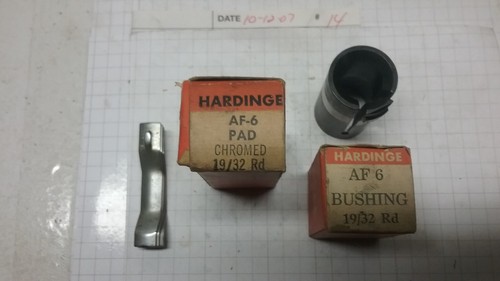 Hardinge pads bushing set - hardinge, af-6